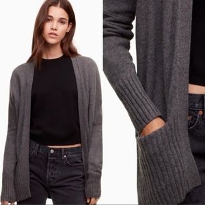 Aritzia Azure Skies Wool Cardigan